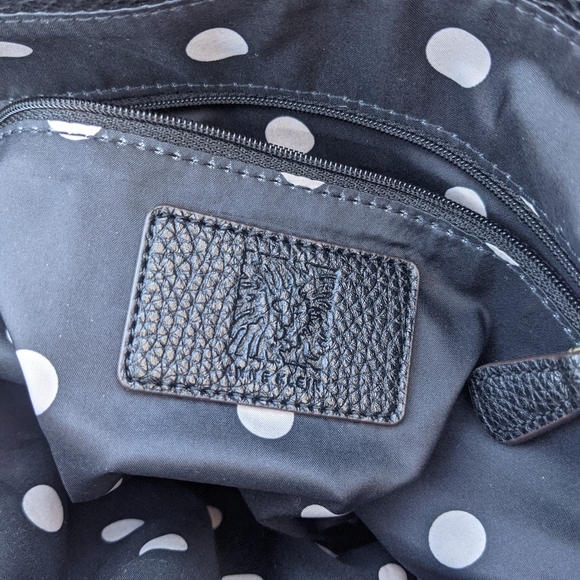 NEW Anne Klein Kickstart Double Leather Shoulder Tote Bag - Picture 6 of 7